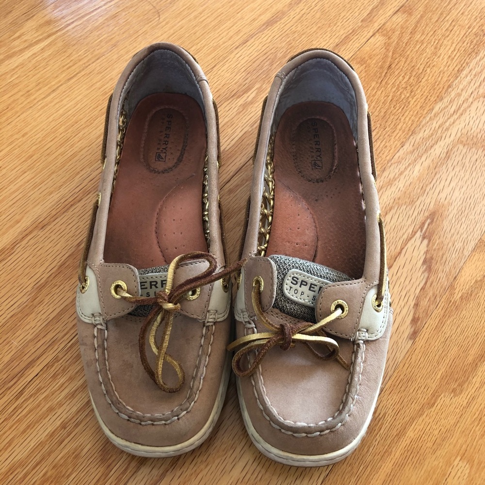 Sperry Boat Shoes- Gold Angelfish